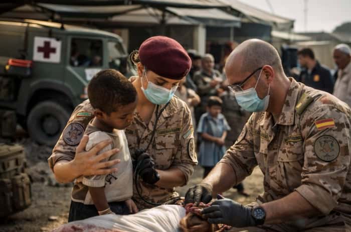 escala de oficiales cuerpo militar sanidad medicina sin titulación